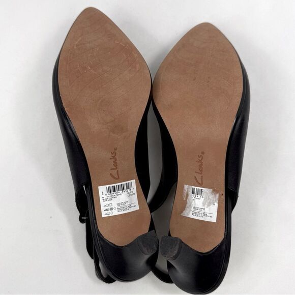 Elegant Black Slingback Heels - Picture 12 of 14